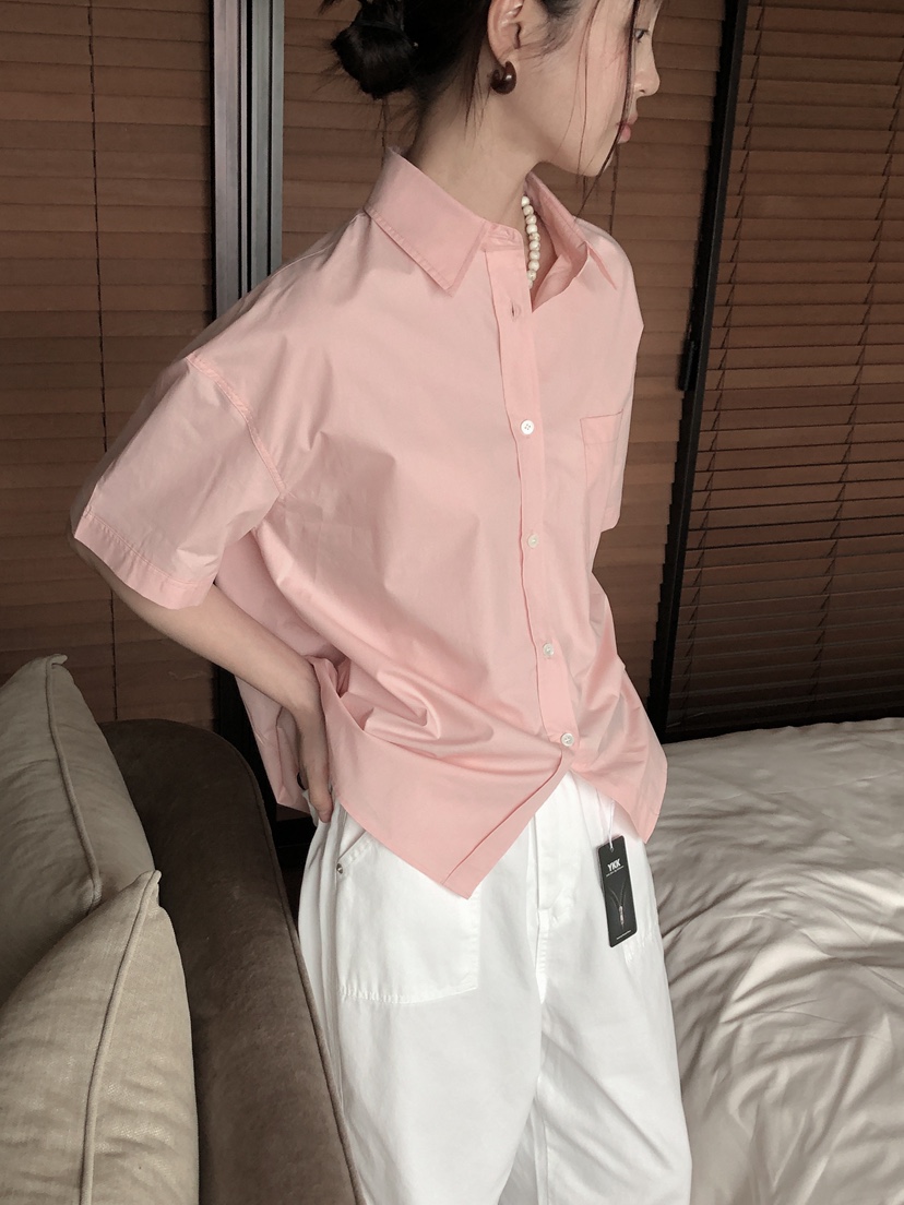LE BUTTER韓國直郵女士新品職業時尚推薦人氣25春夏襯衫蕾絲衫LE BUTTER襯衫/蕾絲衫圖色4