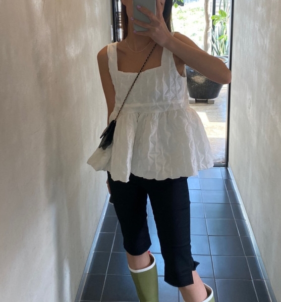 OLA東大門代購女士新品真品職業推薦25春夏熱賣人氣吊帶背心mellor/OLA吊帶/背心