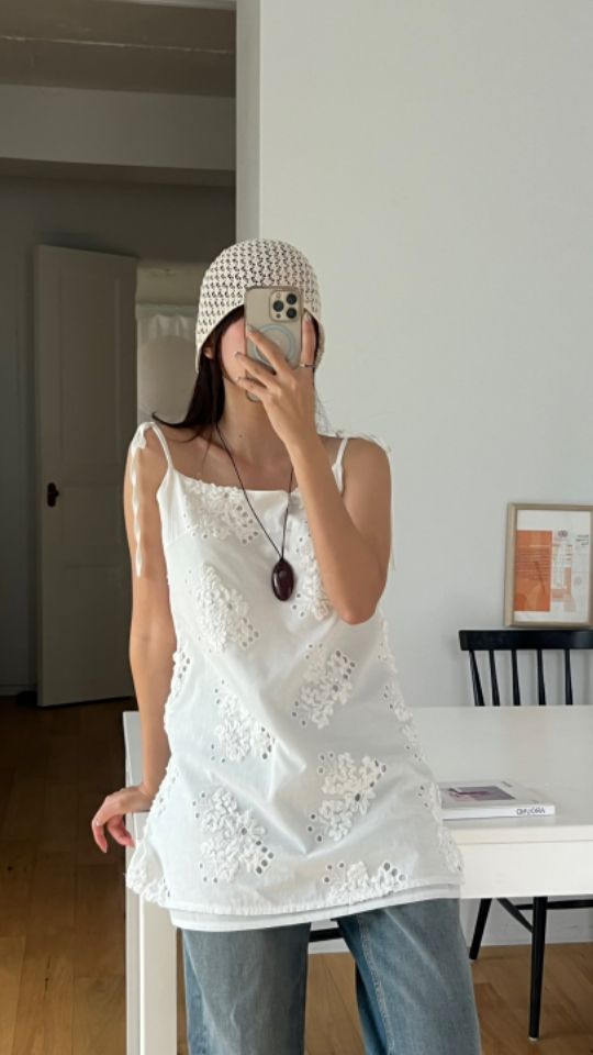 HEY/TO SEWING韓國代購女裝新款推薦真品人氣時尚吊帶背心BY HEY/TO SEWING吊帶/背心