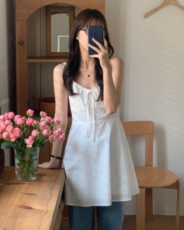 STAY HERE東大門實拍女士新款休閑25春夏職業連衣裙不含內搭STAY HERE連衣裙圖色3