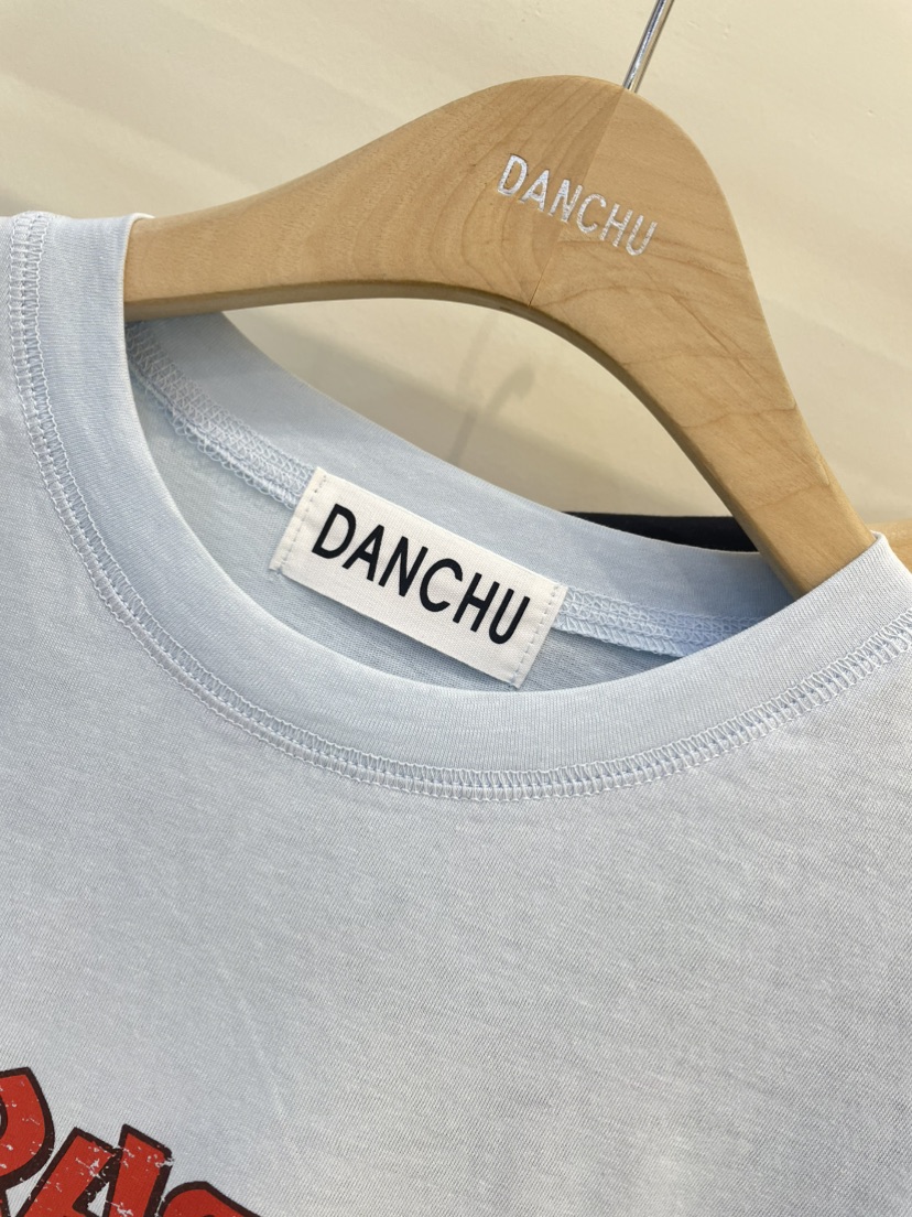 DANCHU東大門實拍女裝新品休閑職業人氣時尚推薦真品25春夏T恤DANCHUT恤
