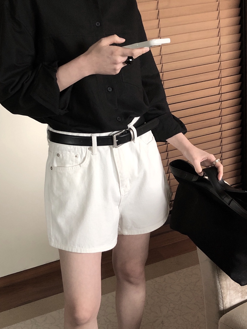 LE BUTTER韓國代購女裝新品休閑25春夏時尚推薦熱賣短褲棉質LE BUTTER短褲