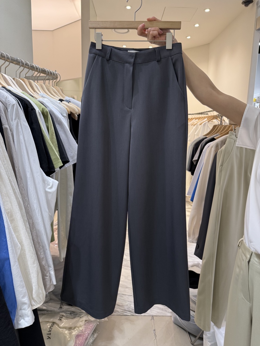 YIKHO STYLE韓國代購女士新款熱賣真品推薦時尚正裝褲西褲YIKHO STYLE正裝褲/西褲圖色2
