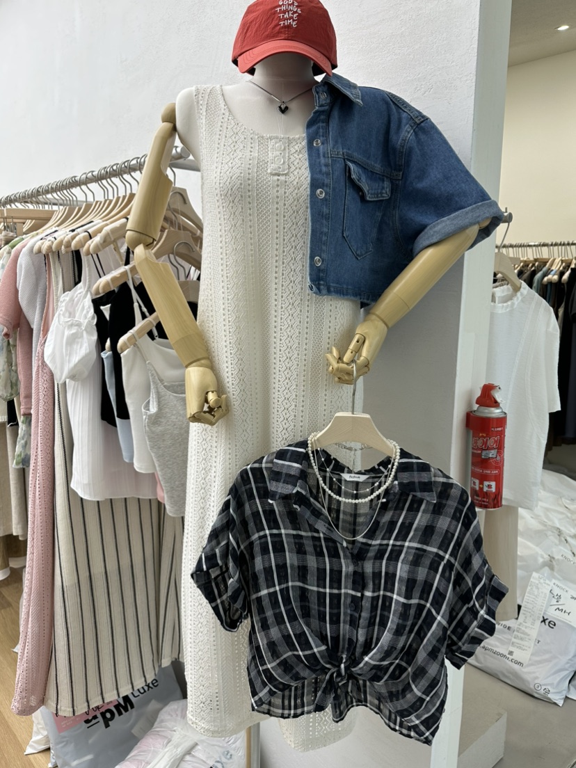 RE:FRESH-L韓國代購女裝新品職業休閑人氣推薦真品熱賣連衣裙RE:FRESH連衣裙