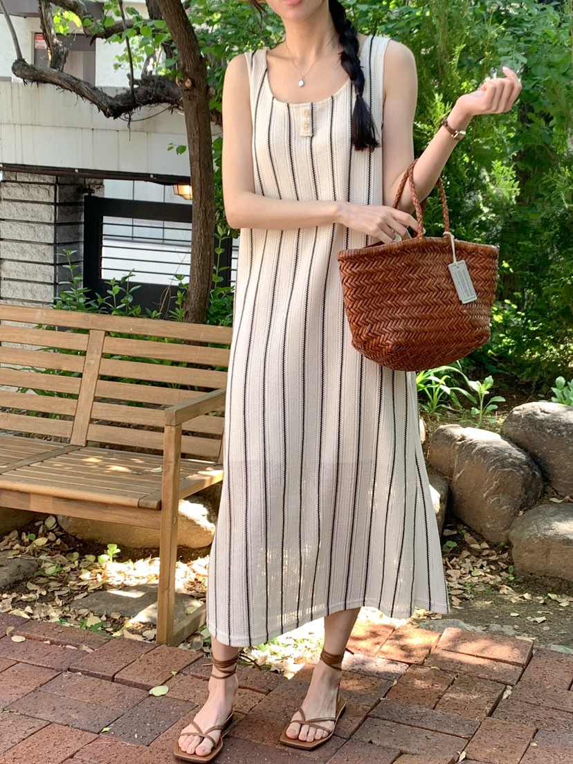 RE:FRESH-L韓國代購女裝新品職業休閑人氣推薦真品熱賣連衣裙RE:FRESH連衣裙