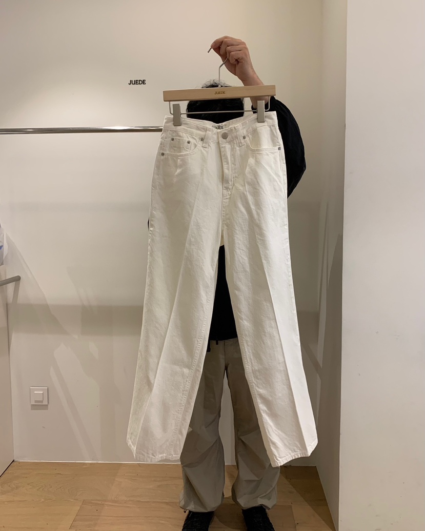 JUEDE(此品牌容易投訴)韓國直郵女裝新款時尚人氣休閑牛仔褲JUEDE牛仔褲