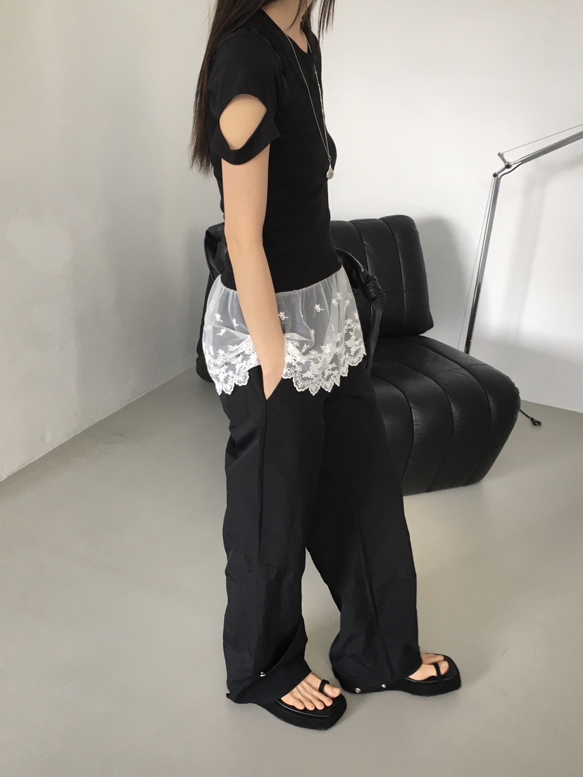 MONDAYMORING東大門代購女裝新品真品人氣25春夏時尚休閑褲MONDAYMORING休閑褲