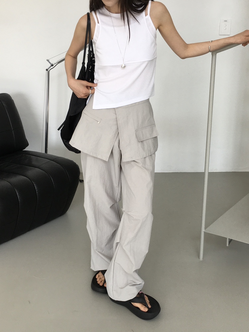 MONDAYMORING東大門實拍女裝新品人氣真品職業時尚25春夏休閑褲MONDAYMORING休閑褲
