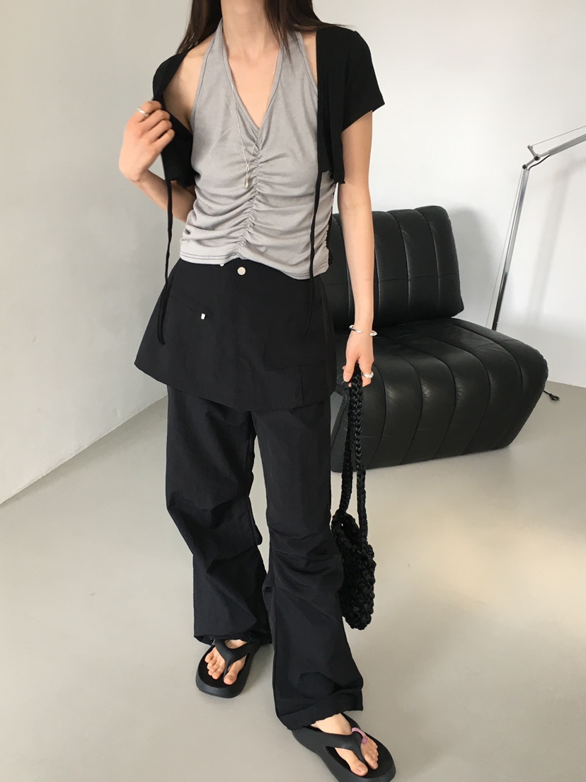 MONDAYMORING東大門實拍女裝新品人氣真品職業時尚25春夏休閑褲MONDAYMORING休閑褲