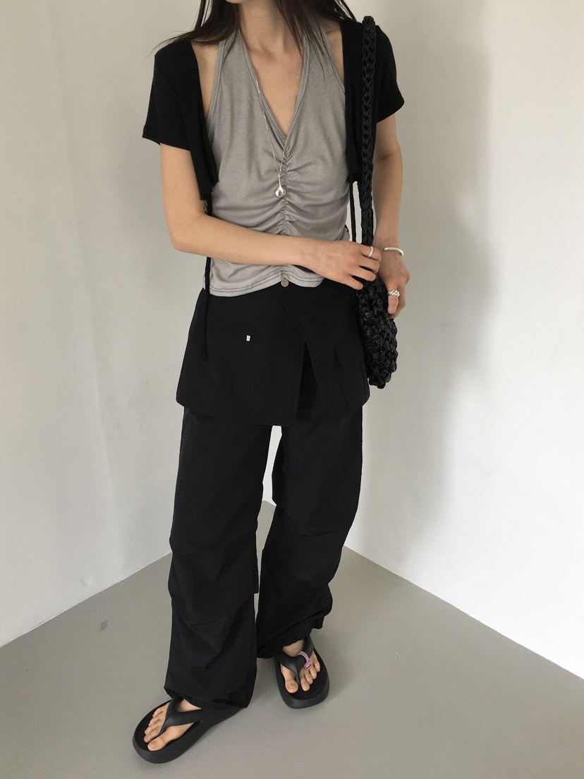 MONDAYMORING東大門實拍女裝新品人氣真品職業時尚25春夏休閑褲MONDAYMORING休閑褲