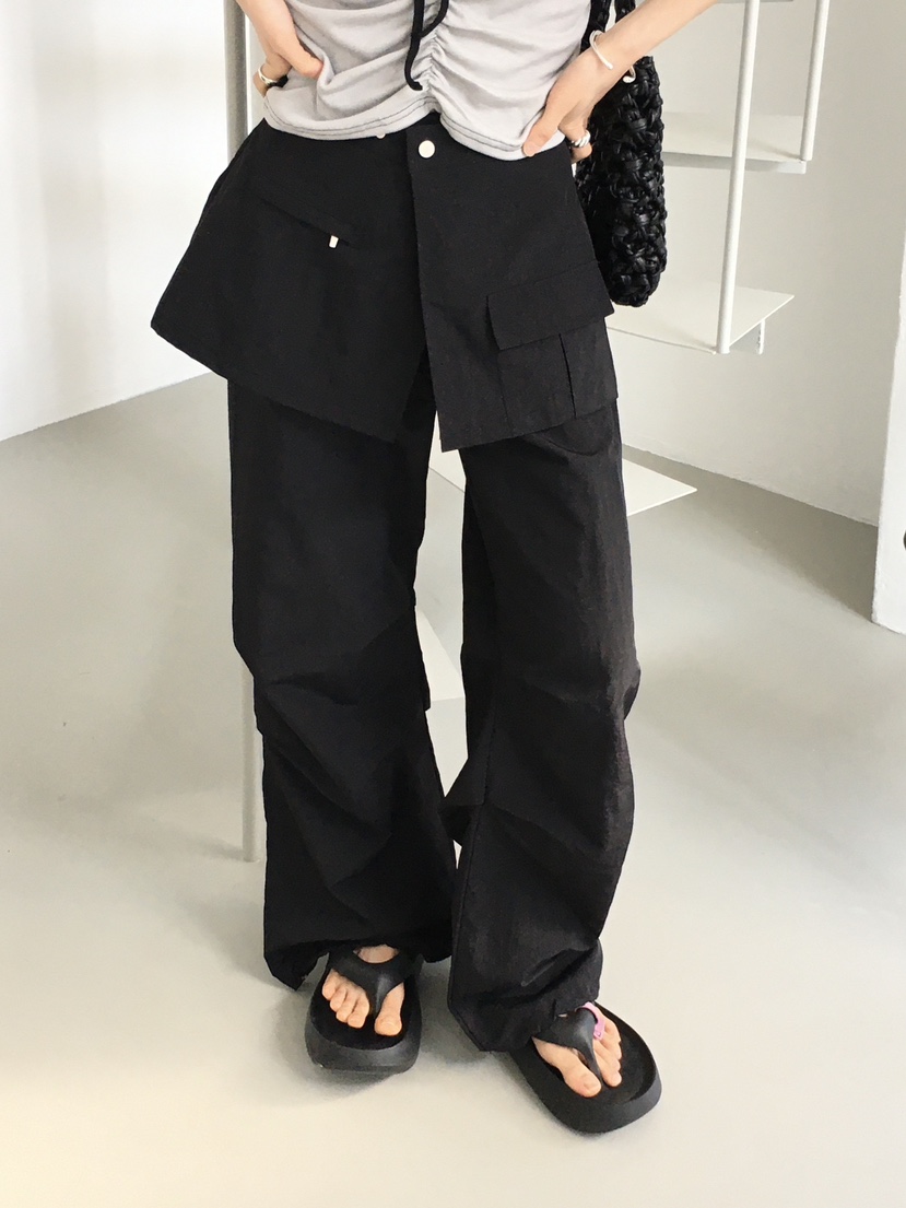 MONDAYMORING東大門實拍女裝新品人氣真品職業時尚25春夏休閑褲MONDAYMORING休閑褲