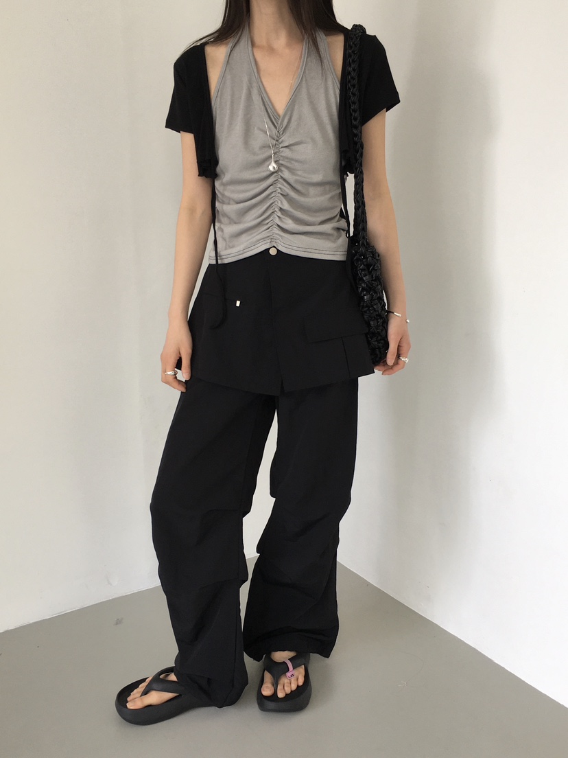 MONDAYMORING東大門實拍女裝新品人氣真品職業時尚25春夏休閑褲MONDAYMORING休閑褲