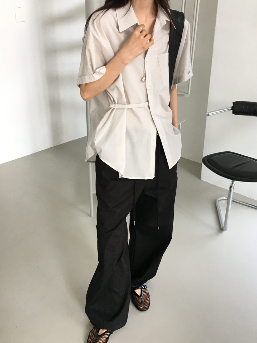 MONDAYMORING東大門直郵女士新品休閑人氣25春夏襯衫蕾絲衫MONDAYMORING襯衫/蕾絲衫