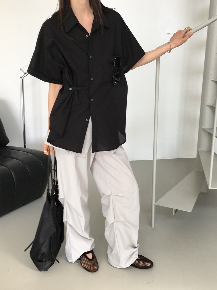 MONDAYMORING東大門直郵女士新品休閑人氣25春夏襯衫蕾絲衫MONDAYMORING襯衫/蕾絲衫