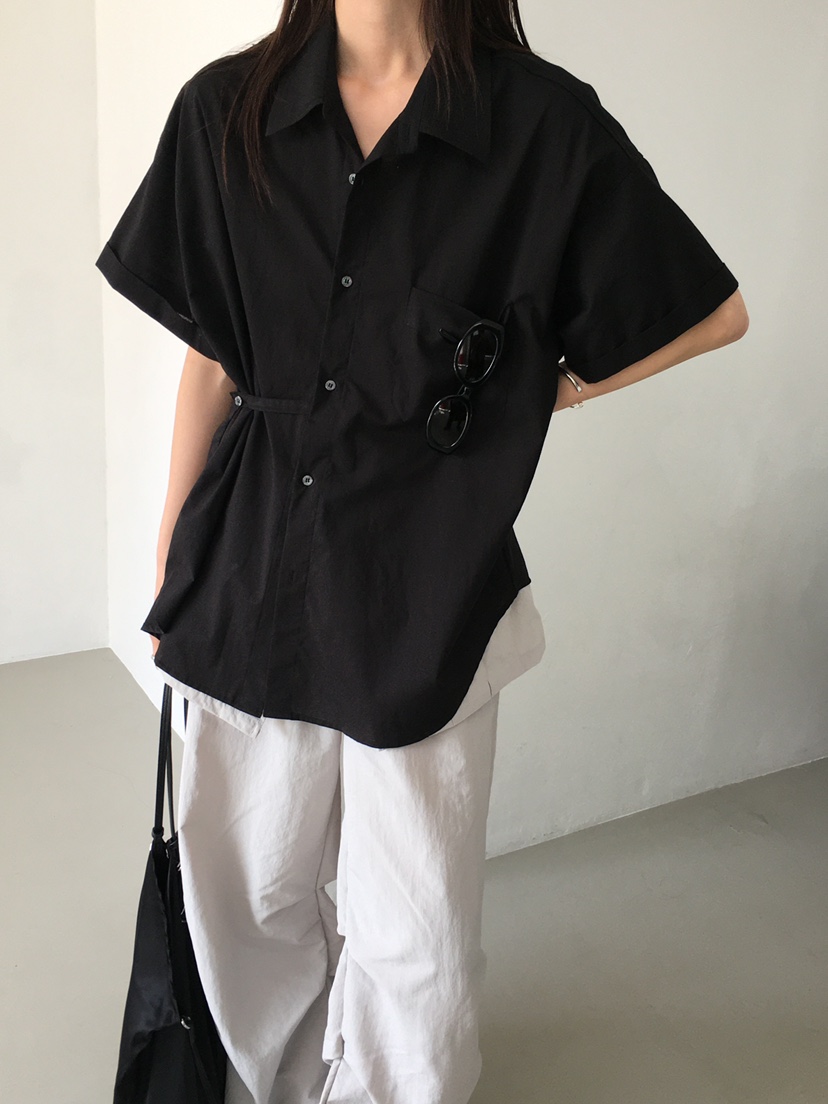 MONDAYMORING東大門直郵女士新品休閑人氣25春夏襯衫蕾絲衫MONDAYMORING襯衫/蕾絲衫