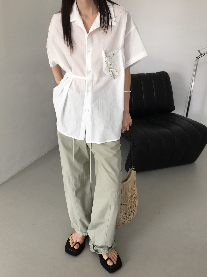 MONDAYMORING東大門直郵女士新品休閑人氣25春夏襯衫蕾絲衫MONDAYMORING襯衫/蕾絲衫