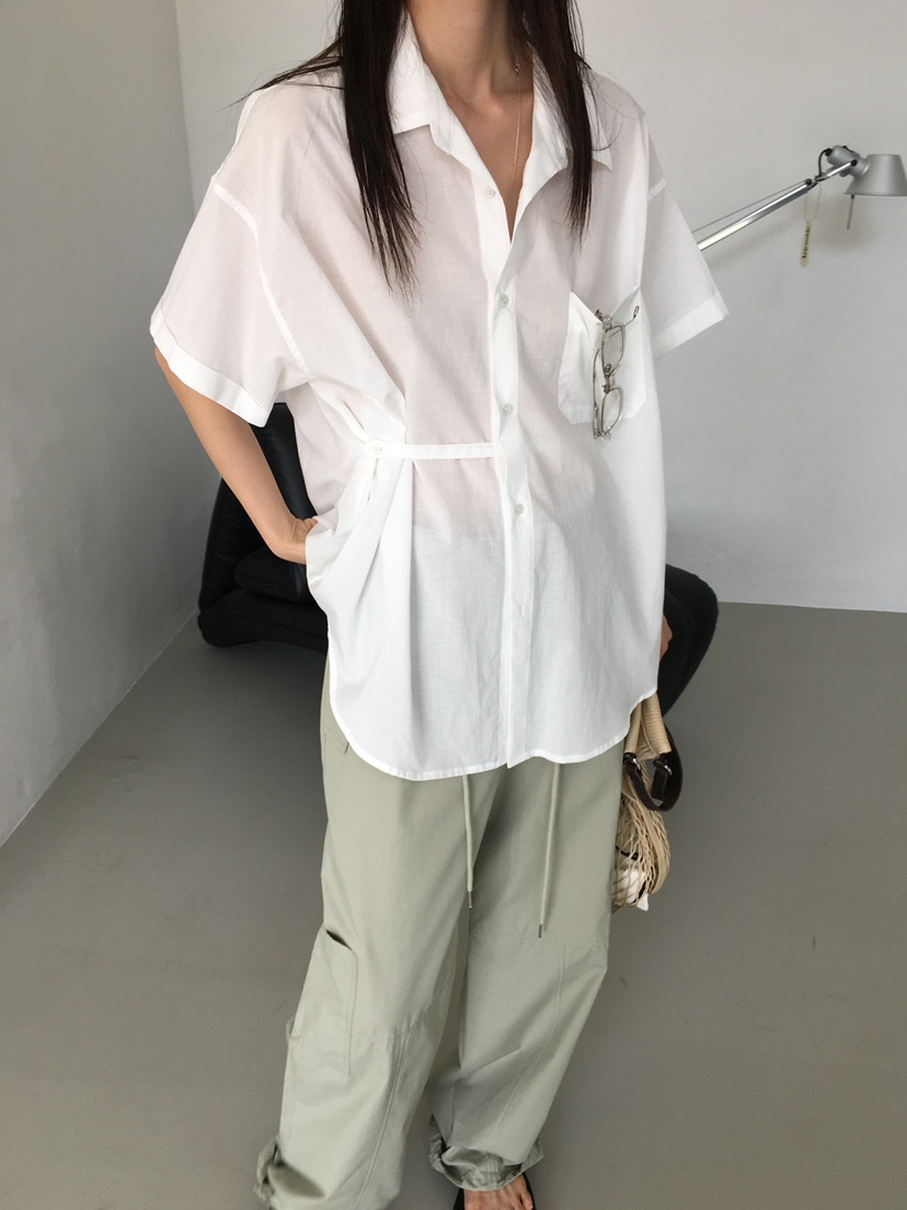 MONDAYMORING東大門直郵女士新品休閑人氣25春夏襯衫蕾絲衫MONDAYMORING襯衫/蕾絲衫