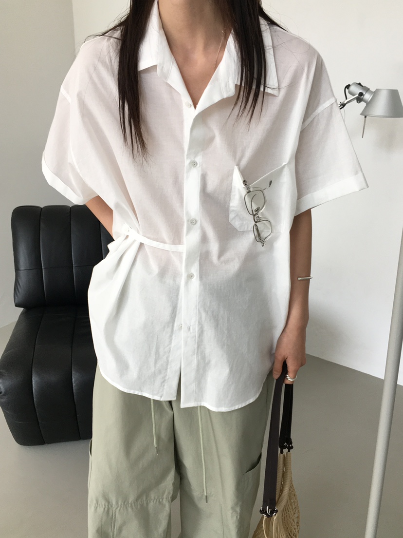 MONDAYMORING東大門直郵女士新品休閑人氣25春夏襯衫蕾絲衫MONDAYMORING襯衫/蕾絲衫