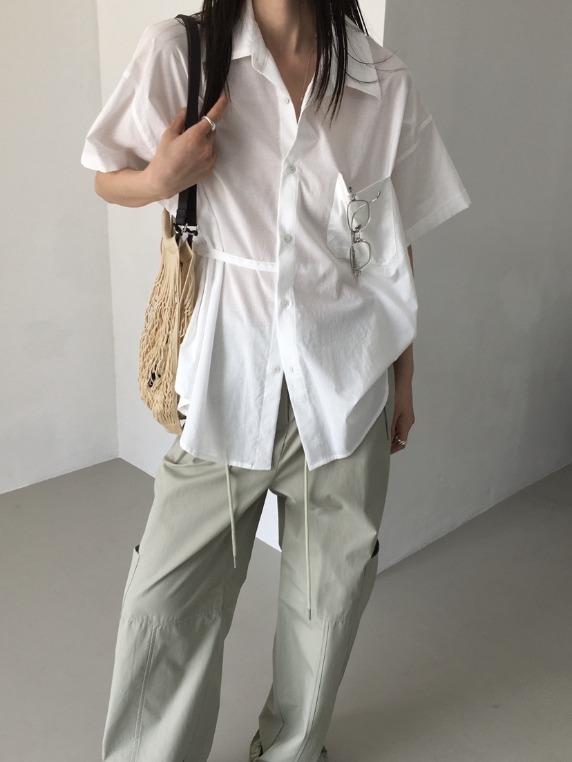 MONDAYMORING東大門直郵女士新品休閑人氣25春夏襯衫蕾絲衫MONDAYMORING襯衫/蕾絲衫