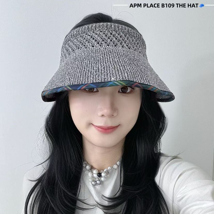 THE HAT-P韓國直郵女裝新品人氣真品25春夏時尚休閑帽子格紋THE HAT帽子