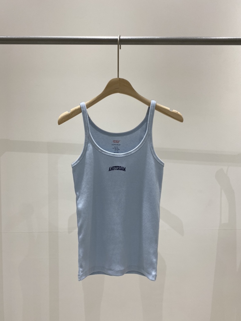 NOPROBLEM東大門直郵女士新品休閑人氣職業推薦25春夏吊帶背心NOPROBLEM吊帶/背心圖色3
