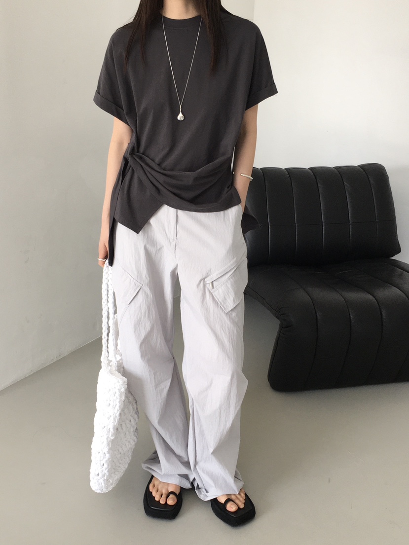 MONDAYMORING韓國直郵女士新款推薦25春夏職業休閑熱賣休閑褲MONDAYMORING休閑褲