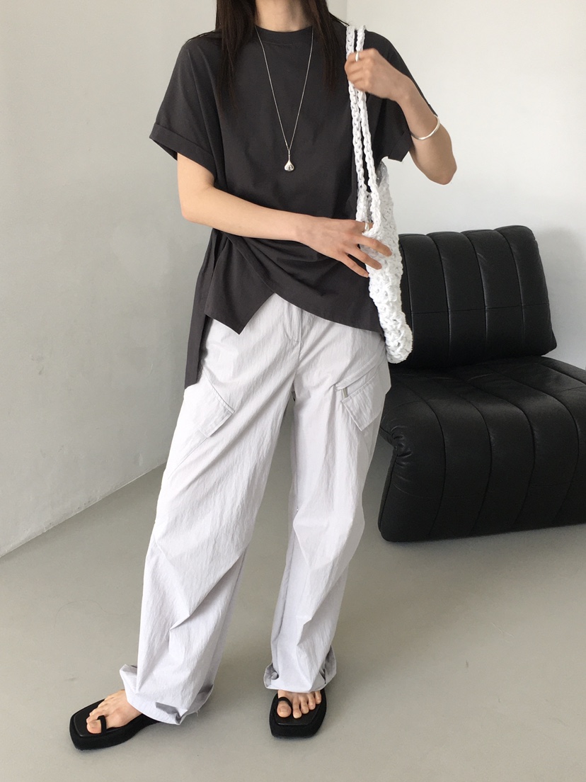 MONDAYMORING韓國直郵女士新款推薦25春夏職業休閑熱賣休閑褲MONDAYMORING休閑褲