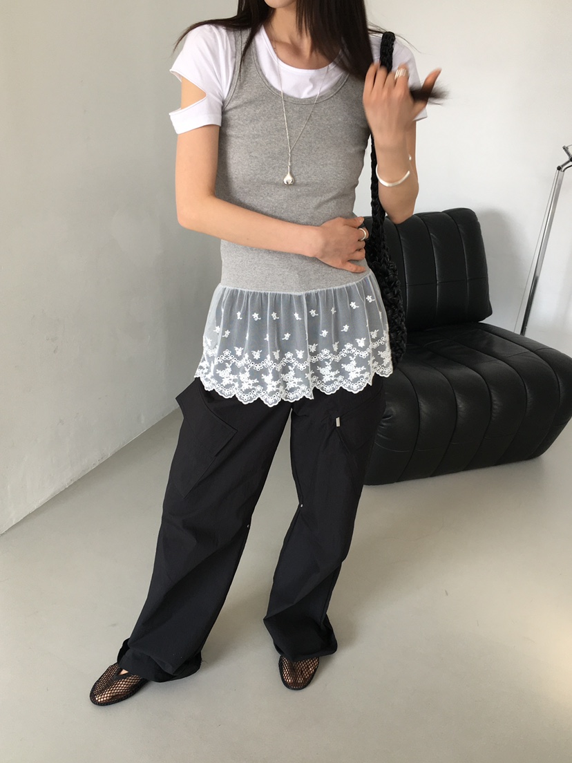 MONDAYMORING韓國直郵女士新款推薦25春夏職業休閑熱賣休閑褲MONDAYMORING休閑褲