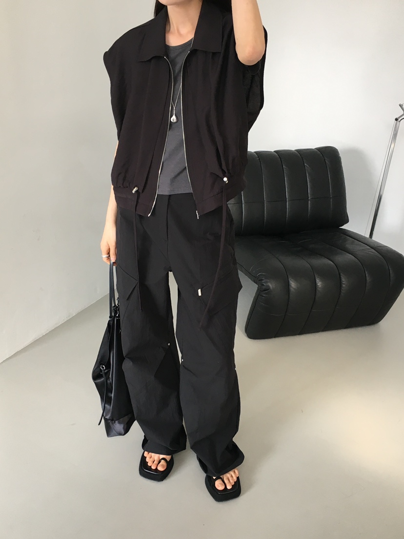 MONDAYMORING韓國直郵女士新款推薦25春夏職業休閑熱賣休閑褲MONDAYMORING休閑褲