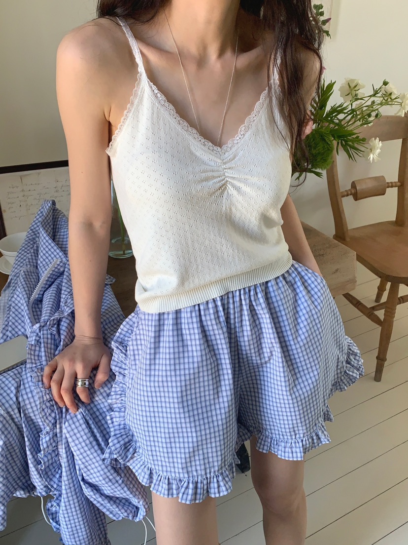 JKICHI韓國直郵女士新款推薦休閑25春夏熱賣真品時尚吊帶背心JKICHI吊帶/背心