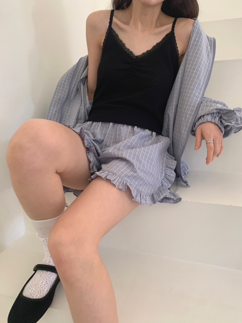 JKICHI韓國直郵女士新款推薦休閑25春夏熱賣真品時尚吊帶背心JKICHI吊帶/背心