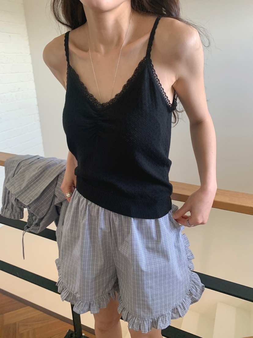 JKICHI韓國直郵女士新款推薦休閑25春夏熱賣真品時尚吊帶背心JKICHI吊帶/背心