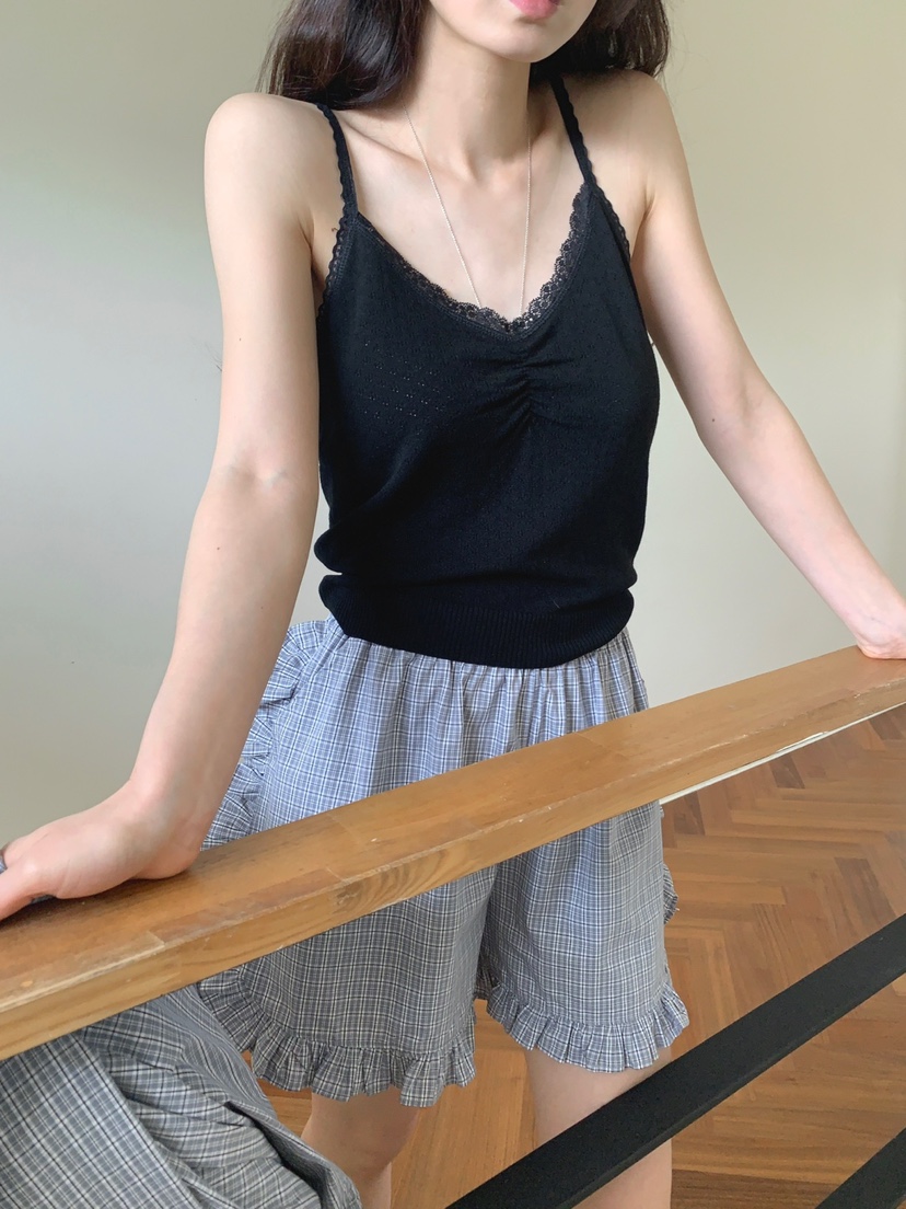 JKICHI韓國直郵女士新款推薦休閑25春夏熱賣真品時尚吊帶背心JKICHI吊帶/背心