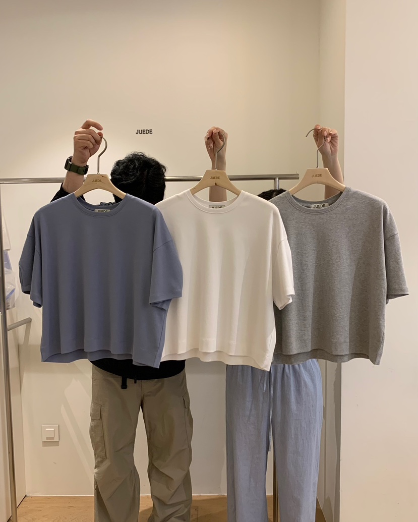 JUEDE(此品牌容易投訴)東大門實拍女士新款25春夏推薦T恤JUEDET恤