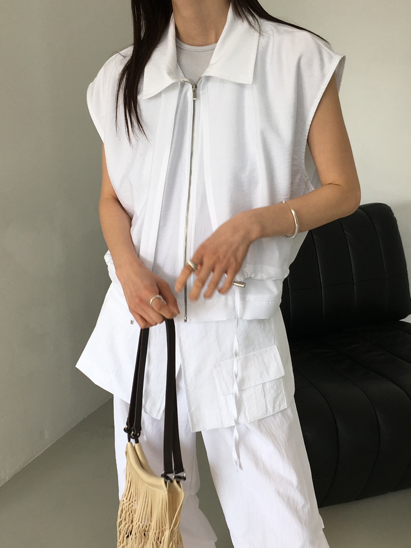 MONDAYMORING東大門實拍女裝新品真品職業休閑熱賣25春夏馬甲MONDAYMORING馬甲