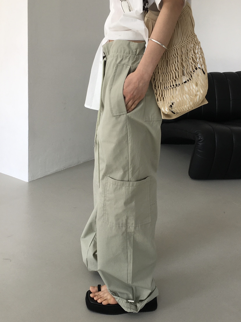 MONDAYMORING東大門實拍女士新品熱賣25春夏職業人氣休閑褲MONDAYMORING休閑褲