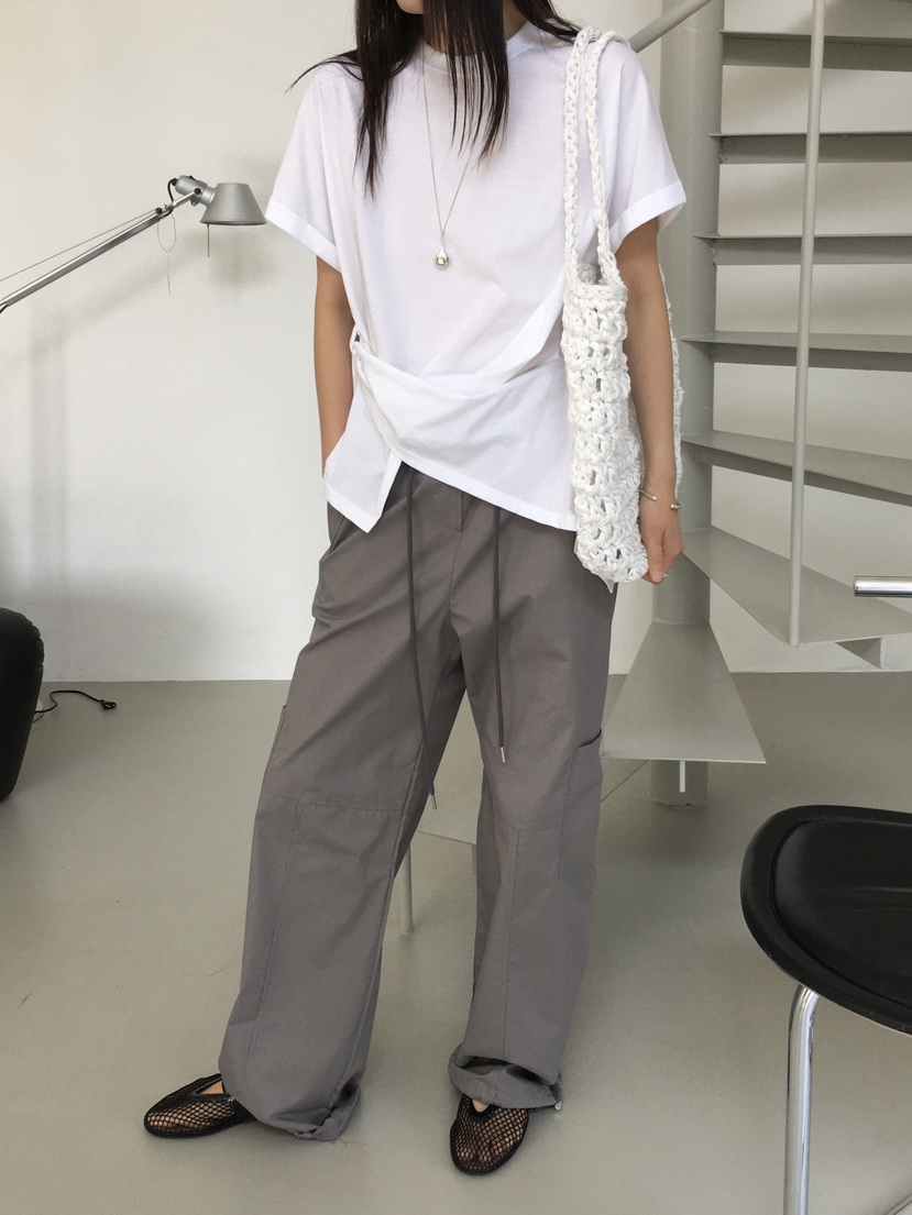 MONDAYMORING東大門實拍女士新品熱賣25春夏職業人氣休閑褲MONDAYMORING休閑褲