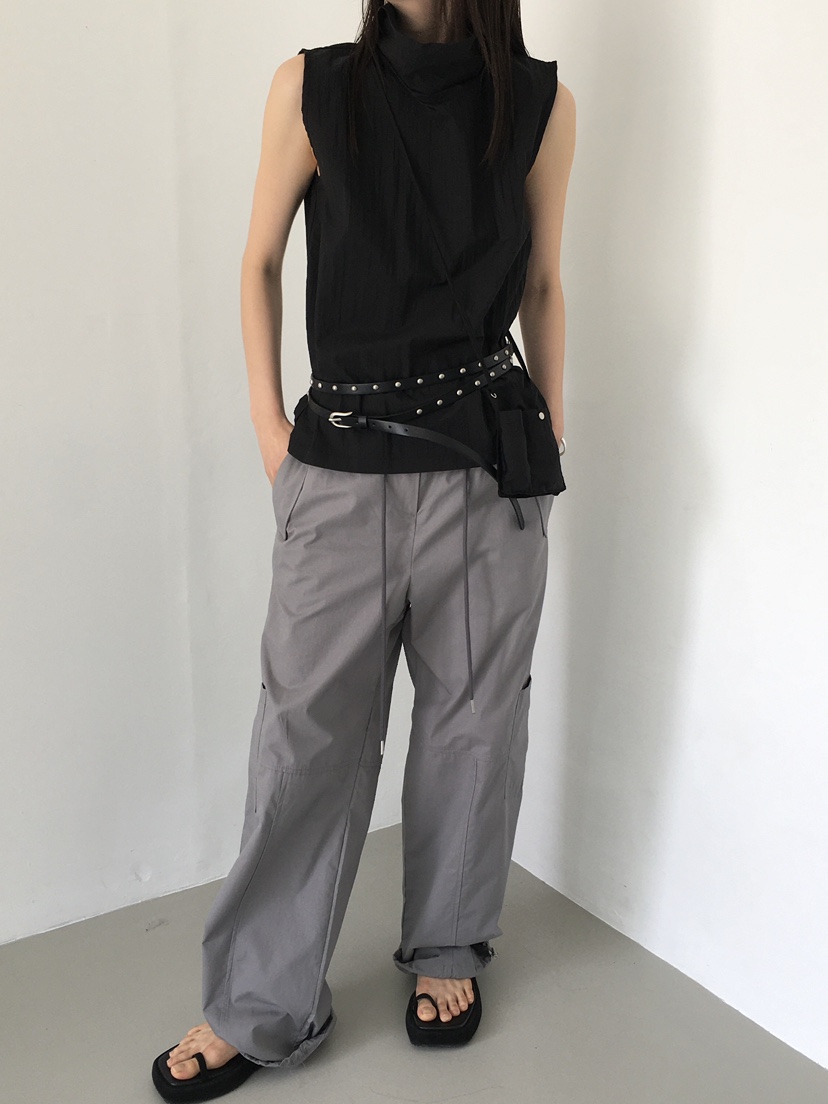 MONDAYMORING東大門實拍女士新品熱賣25春夏職業人氣休閑褲MONDAYMORING休閑褲