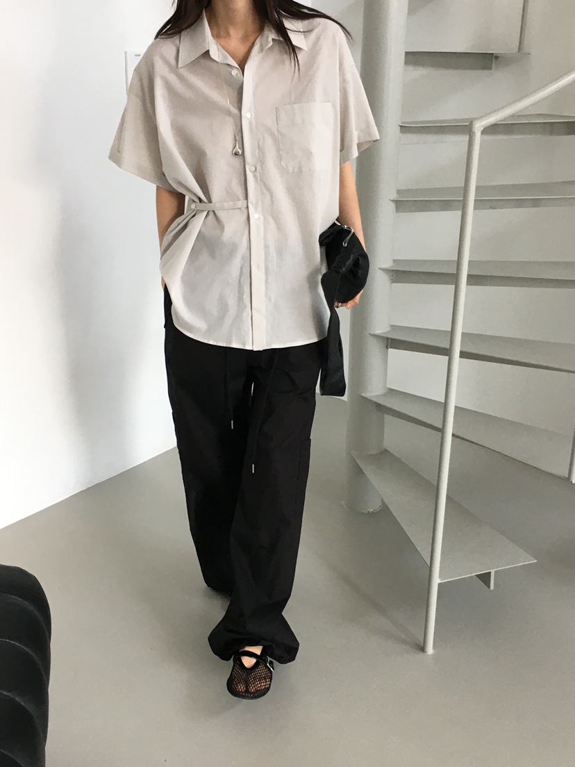 MONDAYMORING東大門實拍女士新品熱賣25春夏職業人氣休閑褲MONDAYMORING休閑褲