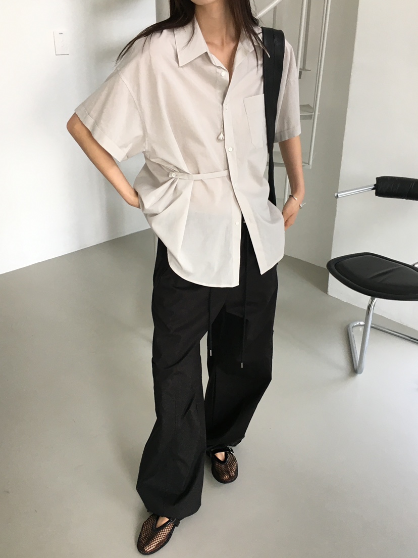 MONDAYMORING東大門實拍女士新品熱賣25春夏職業人氣休閑褲MONDAYMORING休閑褲