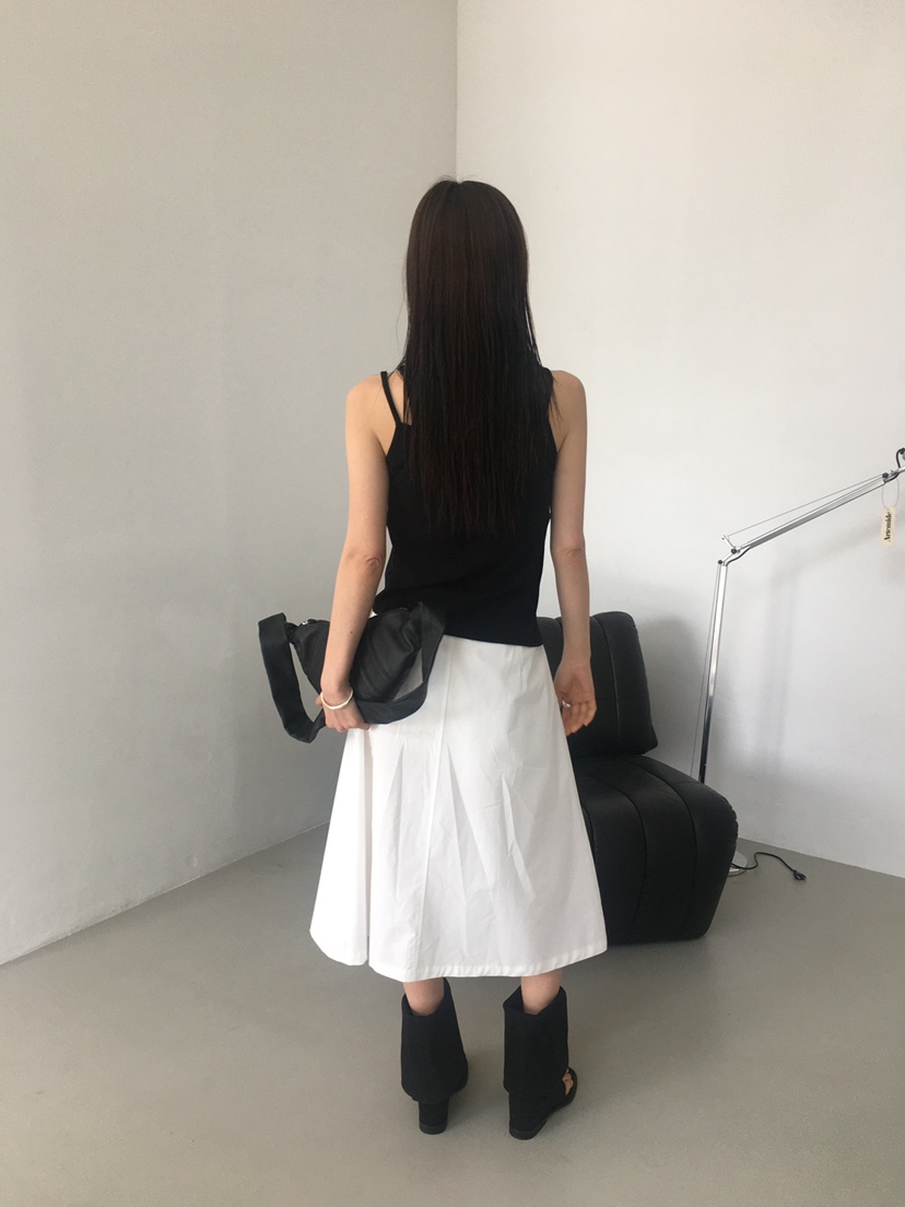 MONDAYMORING東大門直郵女裝新款職業25春夏半身裙中短裙透視MONDAYMORING半身裙/中短裙