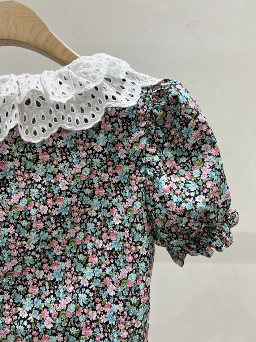 SHIRRING東大門代購女裝新品人氣25春夏熱賣時尚襯衫蕾絲衫SHIRRING襯衫/蕾絲衫