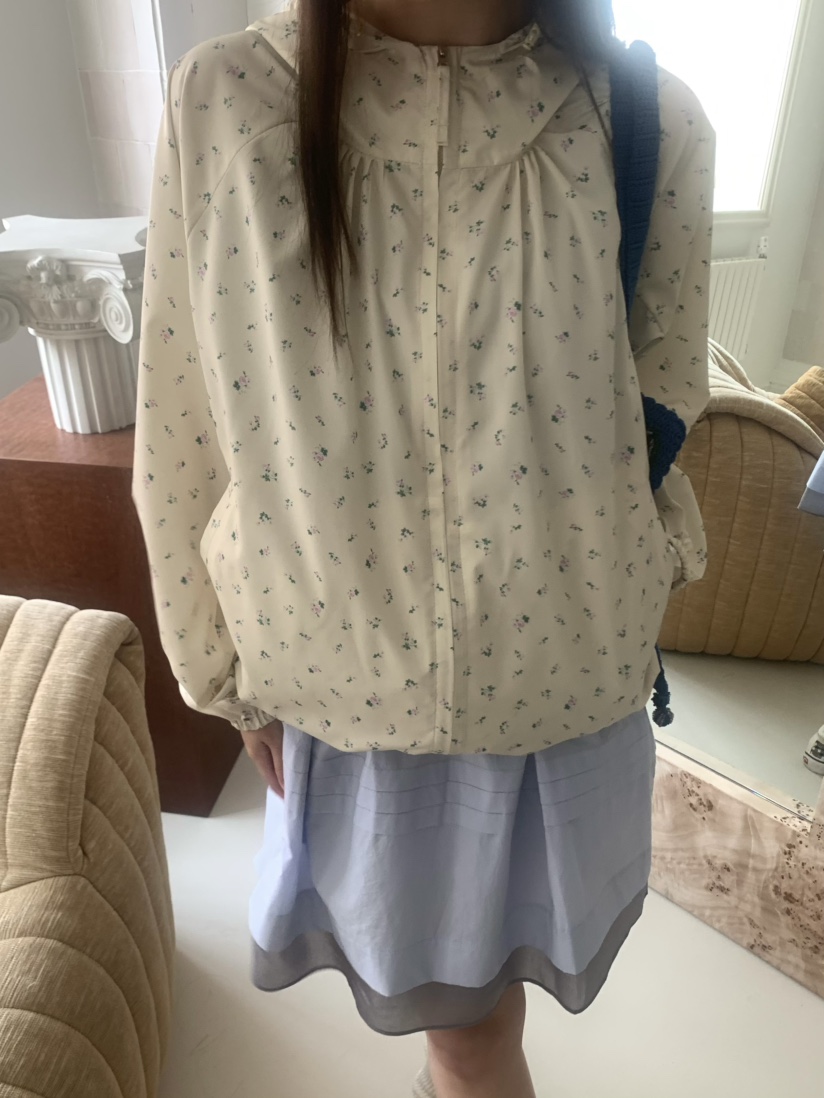PEBBLE韓國直郵㊣東大門實拍女裝新款推薦休閑25春夏時尚夾克PEBBLE/LAYER夾克