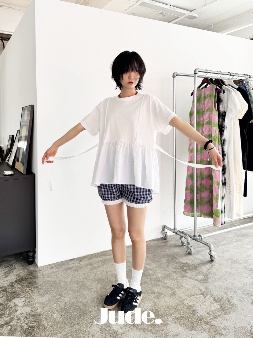 HEYJUDE直郵韓國代購㊣女裝新品熱賣時尚人氣25春夏推薦T恤HEYJUDET恤