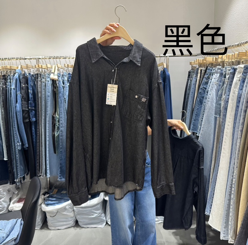 L'ETOILE韓國直郵㊣東大門實拍女裝新品人氣襯衫蕾絲衫亞麻L'ETOILE襯衫/蕾絲衫