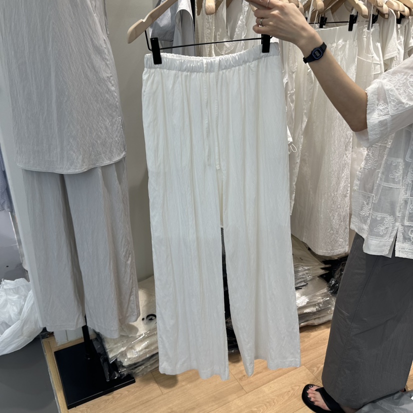 ORE-P韓國㊣直郵東大門代購女裝新款25春夏推薦人氣休閑褲ORE休閑褲圖色2