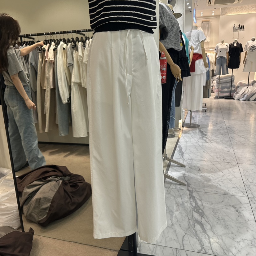 RE STOCK韓國直郵㊣東大門實拍女裝新款熱賣時尚休閑休閑褲RE STOCK休閑褲