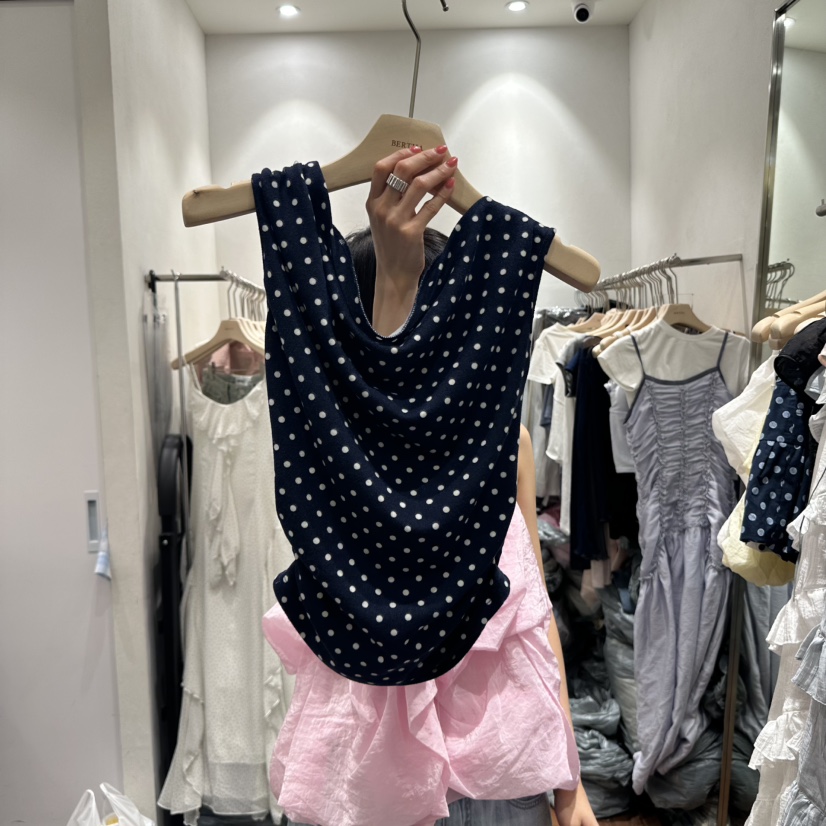 BERTHA直郵韓國代購㊣女裝新款推薦25春夏時尚吊帶背心露肩BERTHA吊帶/背心圖色3
