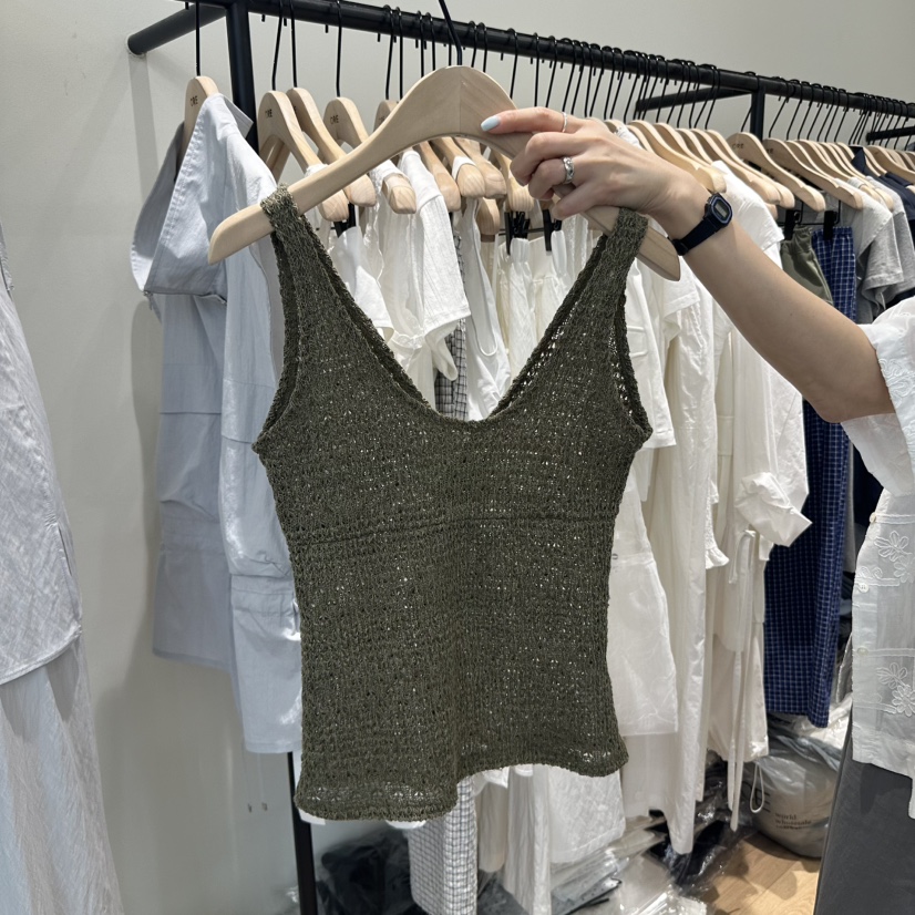 ORE-P直郵韓國代購㊣女裝新品25春夏人氣熱賣休閑吊帶背心ORE吊帶/背心