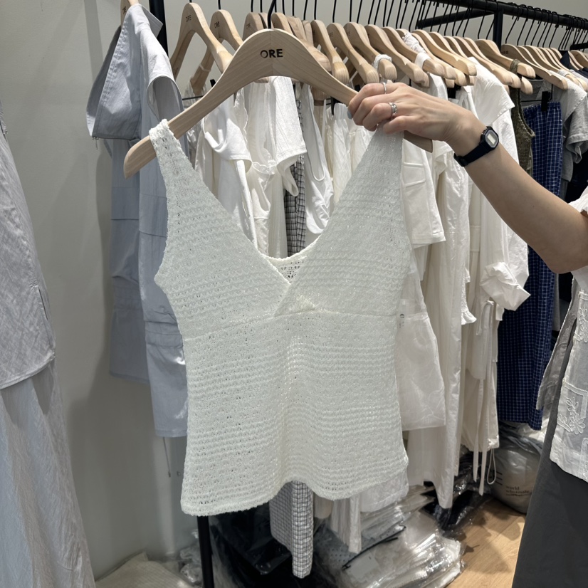 ORE-P直郵韓國代購㊣女裝新品25春夏人氣熱賣休閑吊帶背心ORE吊帶/背心